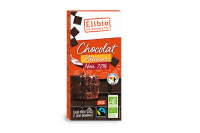 Chocolat noir bio pâtissier 72% cacao 200gr