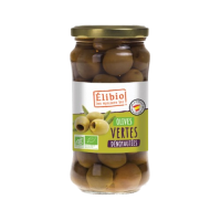 Olives vertes dénoyautées 160g pne