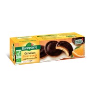 Génoises coeur Orange et Chocolat 150gr