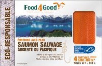 Saumon Sauvage Argenté du Pacifique MSC 500g