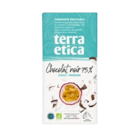 Chocolat noir 75 % coco passion 100g