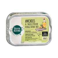 Anchois huile d'olive 132g
