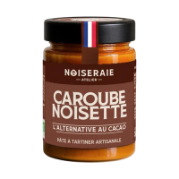 Pâte à tartiner caroube noisette 300g