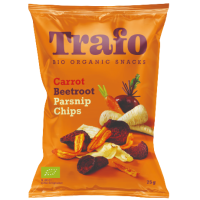 Chips de carottes, de panais et de betteraves 75g