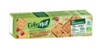Biscuits multicéréales cranberry 130g