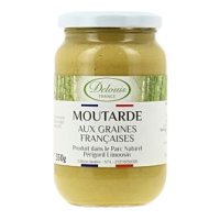Moutarde de Dijon avec graines 350gr