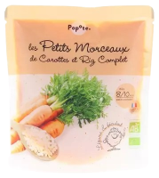 Carottes et Riz complet dès 8 mois 190g
