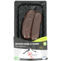 Boudin noir aux oignons sans nitrites 200g