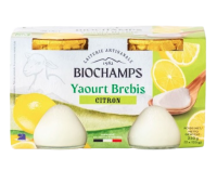 Yaourt pur brebis au citron 2x125g