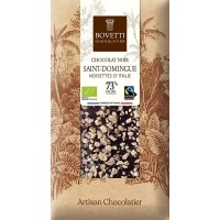 Chocolat noir aux noisettes 100gr