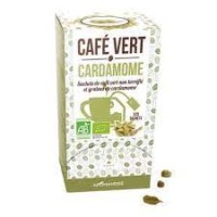 Café vert Cardamome Bio x18 sachets
