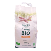 Sucre de canne blond du Brésil 5kg