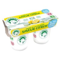 Yaourt de Brebis au Citron 1/2 écrémé 2 x 125gr