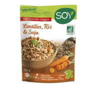 Doypack lentilles riz soja 250g