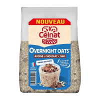 Overnight Oat avoine chocolat chia 300g