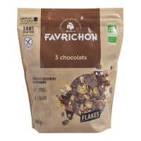 Flakes 3 Chocolats sans gluten 400gr