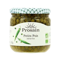 Petits pois extra fins 240gr net égoutté