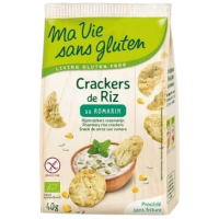 Crackers de riz au romarin 40g