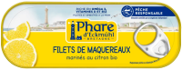 Filet de maquereau mariné au citron 151g