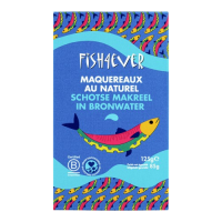 Filets de maquereaux au naturel 125gr