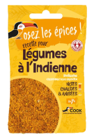Mélange légumes à l'indienne 18g
