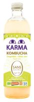 Kombucha gingembre citron vert sans sucre 75cl