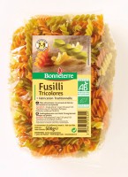 Fusilli tricolores 500gr