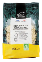 Graines de chanvre décortiquées 250g