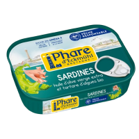 Sardines au tartare d'algues bio 135gr