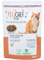 Emincés à la volaille pour chat 85gr