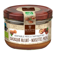 Pâtes à tartiner Noisette et Chocolat au lait 350g