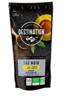 Thé noir Earl Grey équitable 80g