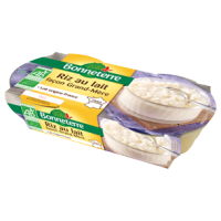 Riz au lait 2 x 140gr