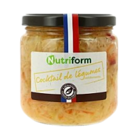 Cocktail de légumes lacto-fermentés 380gr