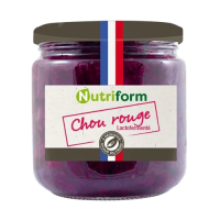 Chou rouge lacto-fermenté 380gr