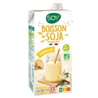 Boisson de soja à la vanille 1L