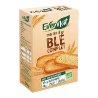 Pain grillé au blé complet 250gr