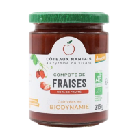 Compote aux fraises 315gr