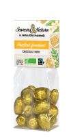 Sachet Oeuf au praliné Chocolat noir 150g