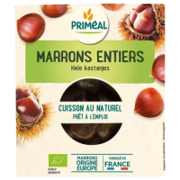 Marrons entiers cuits sous vide 200g