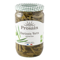 Haricots verts extra fins 345gr net égoutté