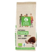 Café moulu Bio 100% Arabica Ethiopie 250gr