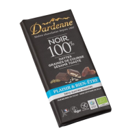Tablette chocolat noir 100% dattes sésame