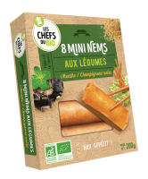 Mini-nems aux légumes x8 200g