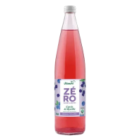 Zéro sucres cassis myrtille 75cl