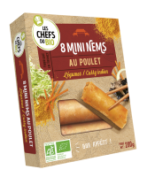 Mini-nems au poulet x8 200g