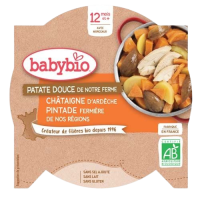 Assiette Patate douce Châtaigne dès 12 mois 230g