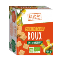 Sucre de canne roux morceaux 500g