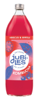 Kombucha hibiscus myrtille 1L