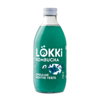 Kombucha spiruline menthe poivrée 33cl